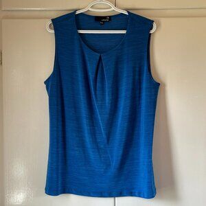 Laura blue sleeveless top-Size XL
